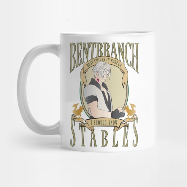 Bentbranch Chocobo Stables- FFXIV by TionneDawnstar